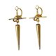 thumbnail image 5 of Pendientes De Espada Gótica Joyería De Accesorios De Vestuario Renacentista Medieval, 5 of 5