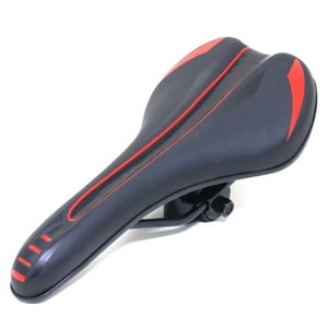 Asiento Radical Mountain Mtb N743 Negro Rojo