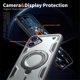 thumbnail image 5 of For Apple iPhone 16 Funda con Soporte de Anillo en O Magnético Invisible, a Prueba de Golpes, Gris, para iPhone 16, 5 of 6
