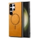 thumbnail image 2 of Magnetic Slim Case for Samsung Galaxy S23 Ultra with Camera Guard & Anti-Scratch Back Yellow, 2 of 6