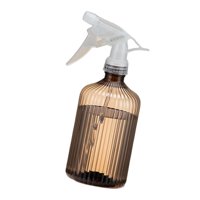 Magideal - Elegante Botella De Spray Boquilla Ajustable Pulverizador Doméstico 500 Ml Regadera Multifunción Transparente Para Jardinería Nebulización Del Cabello Marrón