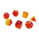 thumbnail image 4 of 7x Dados Poliédricos D20 D12 D10 D8 D6 D4 Juego De Dados De Ocio Y Entretenimiento Rojo, 4 of 5