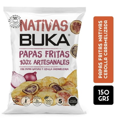 Papas Fritas Artesanales Cebolla Caramelizada 150 G Buka