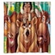 thumbnail image 1 of Cortina de ducha Brother Bear, juego de cortinas de baño con ganchos, tamaño 60 x 72 pulgadas, 1 of 3