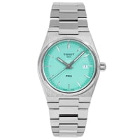 Reloj Tissot T-Classic Prx Stainless Steel Light Green Dial Quartz T137.210.11.091.00 100M Women'S Watch