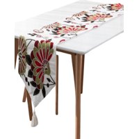 Todo Para El Hogar - Camino De Mesa Bordado Elegante 33 X 180Cm