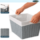 thumbnail image 3 of Canasto Cesta Organizadora Carry All Estilo Ratán S, 3 of 5