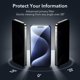 thumbnail image 2 of Protector de pantalla de privacidad ESR para iPhone 15 Pro Max (paquete de 3), 2 of 8