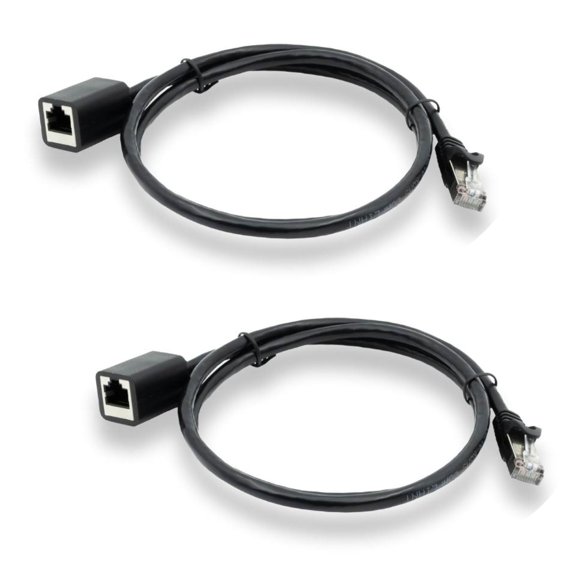 Cable de extensión Ethernet PoE Texas Cat6 de 1 m macho a hembra