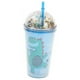 thumbnail image 1 of Vaso Con Bombilla Diseño Azul 450Ml, 1 of 2