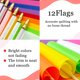 thumbnail image 3 of Banderas WEITBF 12 piezas 20 × 30 cm de color sólido – kit DIY, 3 of 6