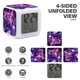thumbnail image 3 of Jem Y Las Hologramas Theme 7 Colors Alarm Clock Digital Led Alarm Clock Gifts For Kids Friends Family, 3 of 6