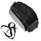 thumbnail image 4 of Asiento De Bicicleta 13L Bolsa Trasera Nylon Bike Pannier Rack Pack Portabicicletas Gris, 4 of 5