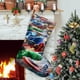 thumbnail image 1 of Los Súper Héroes de Marvel Tema: Calcetines de Navidad, fino lino blanco para colgar en escaleras y chimenea, decoración navideña para el hogar, regalo de Navidad.54cm×38cm, 1 of 5