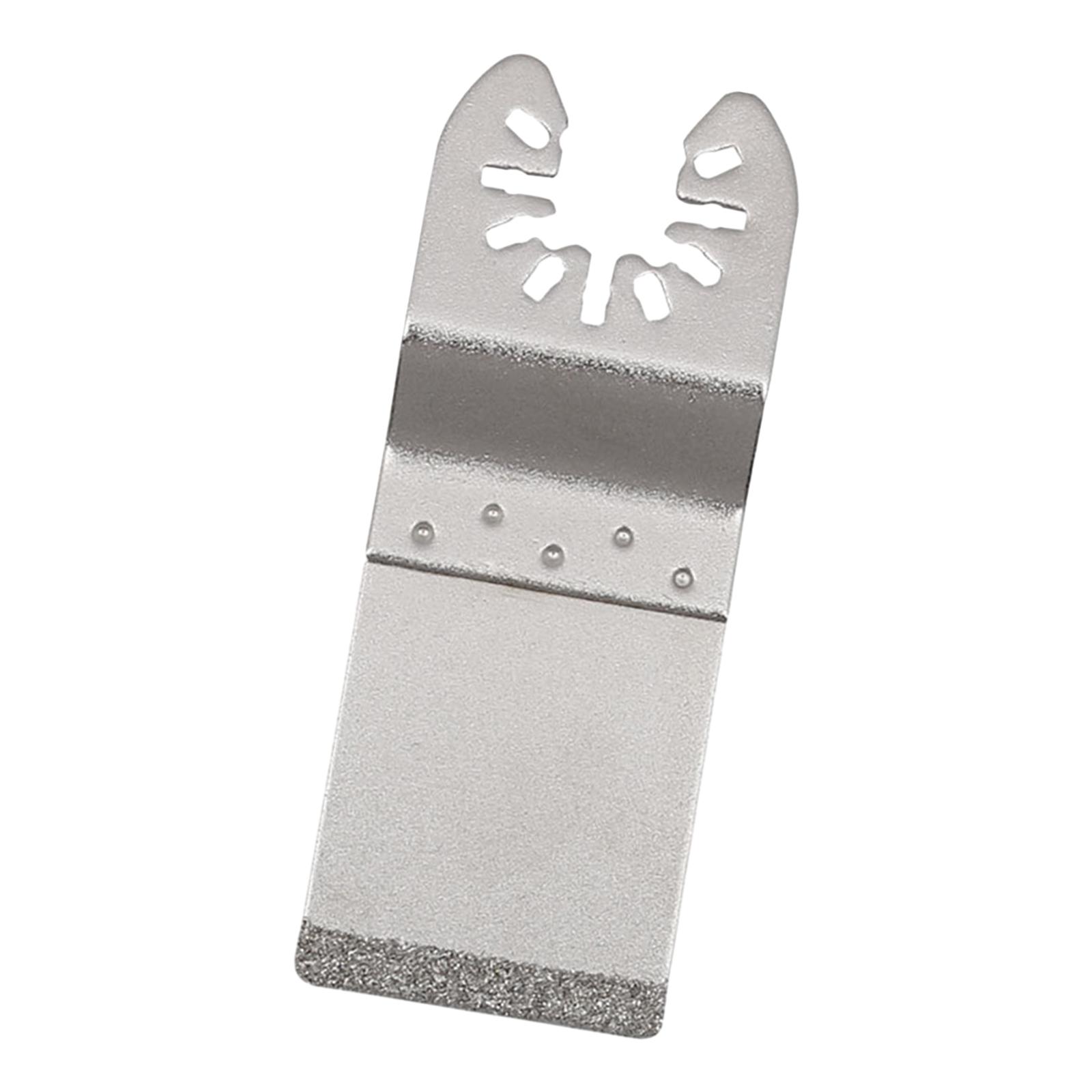 Magideal - Accesorio De Hoja Oscilante De Diamante De Corte A Ras, Borde De Grano De Diamante Versátil Para Eliminación De Lechada, Mortero Y Baldosas Blandas,