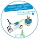 thumbnail image 3 of Bicicleta Aprendizaje Quadie + Trailie Azul, 3 of 3