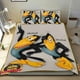thumbnail image 1 of El Show de Heckle y Jeckle Conjunto de sábanas temático, trío de piezas, cómodo y amigable con la piel, diseño único, regalo de decoración para el hogar para familiares, amigos y fans, 90 cm * 190 cm, 1 of 6