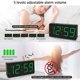 thumbnail image 5 of Reloj digital Peakeep con alarma a pilas para dormitorios, 5 of 7