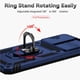 thumbnail image 3 of Estuche GANGXUN para Xiaomi Redmi Note 11 4G, soporte giratorio 360°, estilo mecánico y magnético, 3 of 5