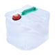 thumbnail image 3 of Cubo De Agua Plegable, Jarra De Almacenamiento De Agua Reutilizable Para Supervivencia, Acampada Al Aire Libre, 10L, 3 of 5