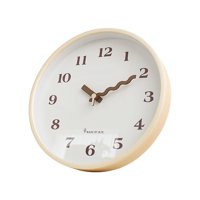 Bothyi - Reloj De Pared Redondo Silencioso Para El Hogar, Ideal Para Cocina, Baño, Hogar, Oficina Y Café.