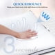 thumbnail image 3 of Paquete de 2 almohadas de cama DolceLuna King Size Down Alternative, 3 of 7