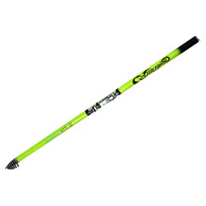 Ioensy - Caña De Pescar Telescópica Caña Giratoria Plegable Anillos De Guía De Cerámica 360 Cm