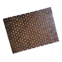 Magideal - Alfombrilla De Baño Alfombrilla De Baño Antideslizante Alfombrilla De Piso De Madera De Bambú Spa Alfombra De Piso Para El Hogar Marrón