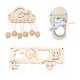 thumbnail image 3 of 100 piezas mini brads papel artesanías para la creación de tarjetas scrapbooking diy, 3 of 5