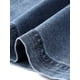 thumbnail image 5 of Agnes Orinda Women's Plus Size Escuela Colegio Peto Corto de Mezclilla Tirantes Ajustables Monos Recortados con Bolsillo 4X Gris Azul, 5 of 6