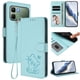 thumbnail image 2 of Infinix Note Edge 5G Funda Billetera con Ranuras para Tarjetas, Verde Claro, 2 of 6