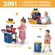 thumbnail image 2 of Banco de herramientas GEIYATOI 3 en 1 para niños con taladro eléctrico de 2 a 6 años, 2 of 7