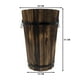 thumbnail image 3 of Macetero De Madera Tipo Barril Largo Bajo Jardin Terraza M, 3 of 7