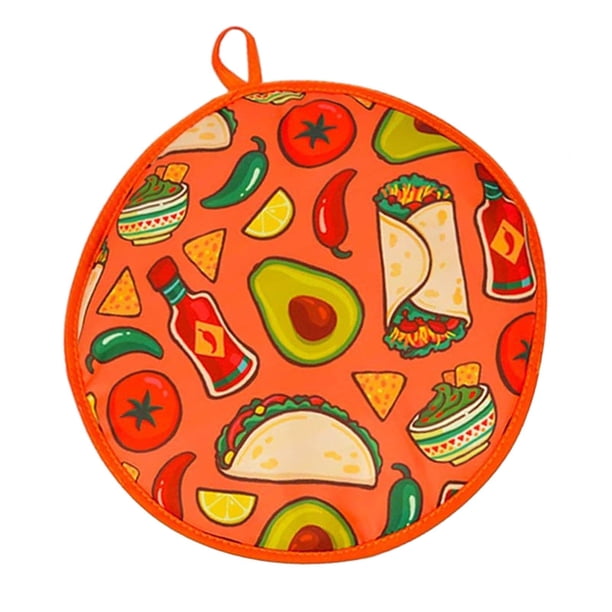 Bolsa Calentadora De Tortillas De 12 ", Soporte Para Guardar Tortillas De Tela Para Fiesta Y Restaurante