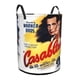 thumbnail image 2 of Casablanca Cesta de lavandería de gran capacidad redonda con asa, bolsa para ropa sucia plegable, almacenamiento para dormitorio, baño y lavadero 44x35 cm, 2 of 6