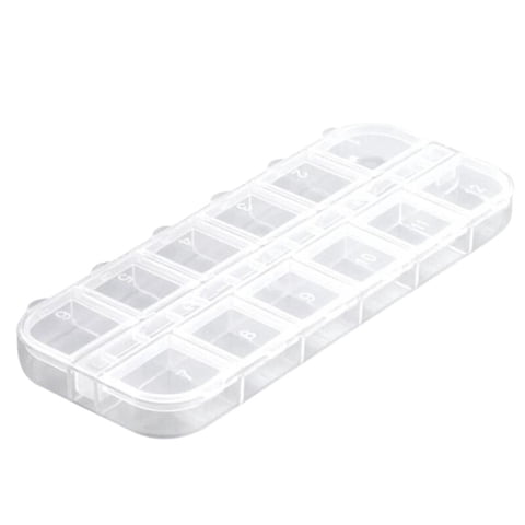 Papaya Project - Contenedor Organizador Diamond Painting X12 Blanco