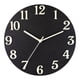 thumbnail image 5 of Reloj De Pared Luminoso De 12 Pulgadas, Reloj Colgante Para Sala De Estar, Oficina, Negro, 5 of 6