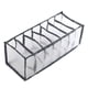 thumbnail image 5 of Organizador De Ropa Interior Plegable Bragas Sujetador Cajón Caja De Almacenamiento Gris 7 Gripes, 5 of 5