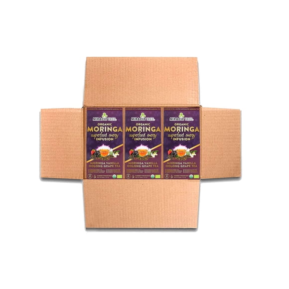 Té Miracle Tree Moringa 3x16 bolsas Vainilla Oolong