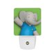 thumbnail image 1 of Babar Luz nocturna LED con sensor de anochecer a amanecer para dormitorio, baño, pasillo, escaleras - Lámpara LED nocturna de enchufe, 0.5W - 1 pieza, 1 of 6