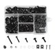 thumbnail image 3 of 177x CNC Aleación M6 M5 Carenado Pernos Kit Carrocería Tornillos Tuerca Para Honda Negro, 3 of 5