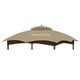 thumbnail image 1 of Toldo para gazebo OIPUNSHLE 10x12 impermeable de doble nivel, 1 of 7