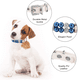 thumbnail image 4 of Collares de perlas para perros y gatos con decoración de diamantes de imitación, collares ajustables de cuero sintético para mascotas, bonitos y a la moda., 4 of 5