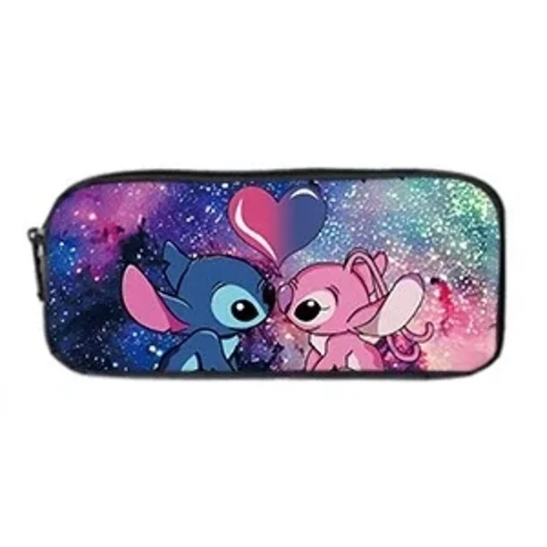 MINISO Disney Stitch School Bag Backpack Primary and Secondary School Students Cartoon Animation Anime Kawaii Mochila