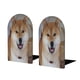 thumbnail image 1 of Sujetalibros Decorativos Desmarcar Shiba Inu 2 Piezas, 1 of 6