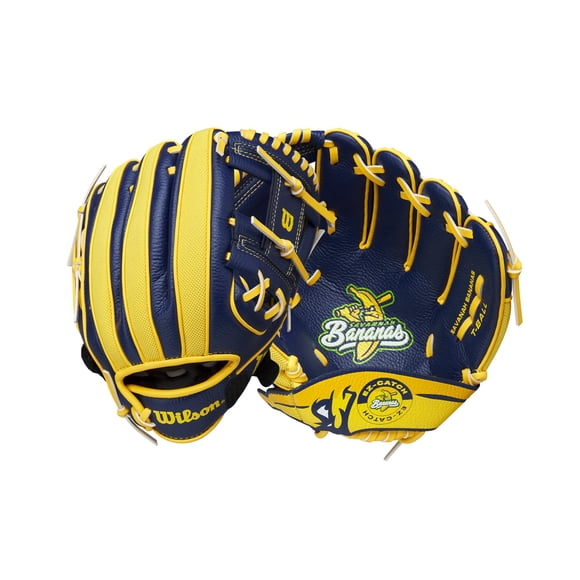 Guante T-Ball Wilson A200 EZ Catch Savannah Bananas de 10 pulgadas
