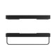 thumbnail image 4 of Estante para Baño VOLPONE 40x12x3 cm Negro Mate 2 Niveles, 4 of 9