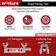 thumbnail image 2 of Kit de Flareo Wostore 3/16-5/8" 7 Troqueles para Cobre - HVAC, 2 of 7