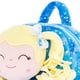 thumbnail image 3 of Mochila Gloveleya, muñeca rizada de felpa para niños pequeños, 23 cm, azul, 3 of 9