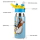 thumbnail image 3 of Tennessee Tuxedo y sus cuentos Botella de Agua con Tapa Pop Top de Un Toque, Acero Inoxidable, a Prueba de Fugas, para Deportes, Botella Infantil azul 12 oz, 3 of 6